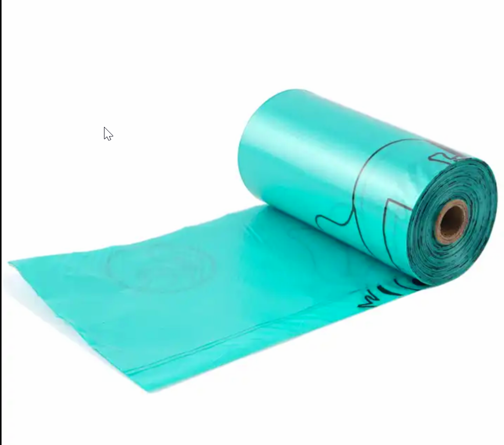 Chic Tweed Dispenser and Bag Holder w/ 255 Biodegradable Dog Poop Bags 17 rolls