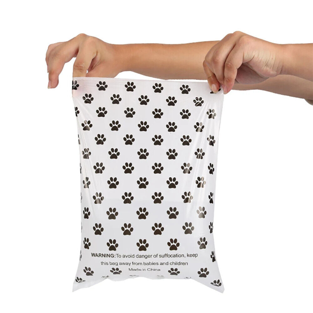 300-570ct Scented White Bags + Dispenser, 20-38 Rolls of Doggie Poop Waste Bags