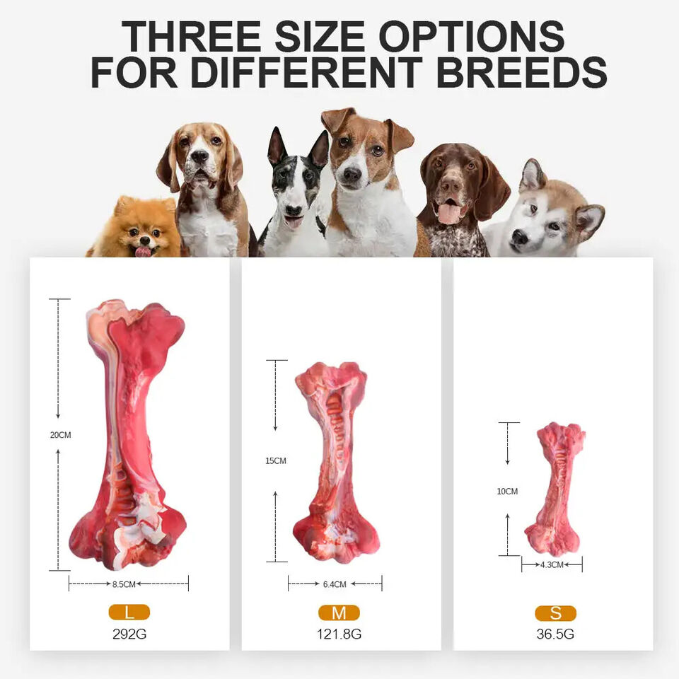 Sizes Available: High-Quality Natural Rubber Dog Chew Toys for Aggre