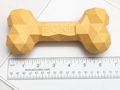 Premium Natural Rubber Dog Chew Toys - Durable & Non-Toxic - Fillable Dog Bones